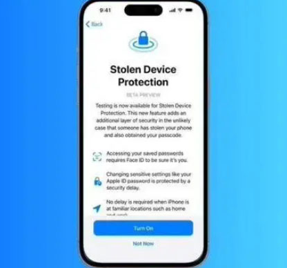 东山苹果授权维修店分享被盗设备保护功能开启方法 
